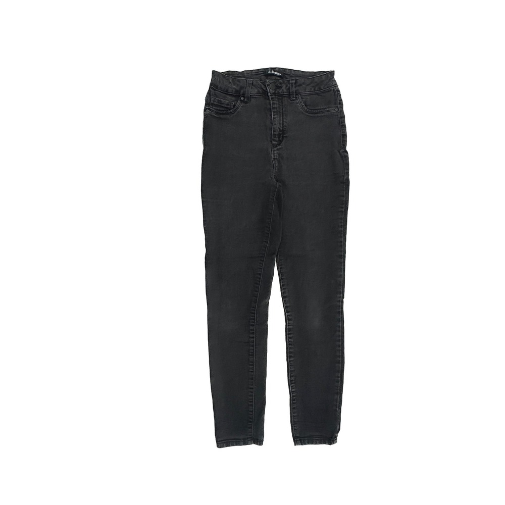 d.jeans Jeggings Womens 6 Black High Rise Skinny Stretch Denim Pants 21488